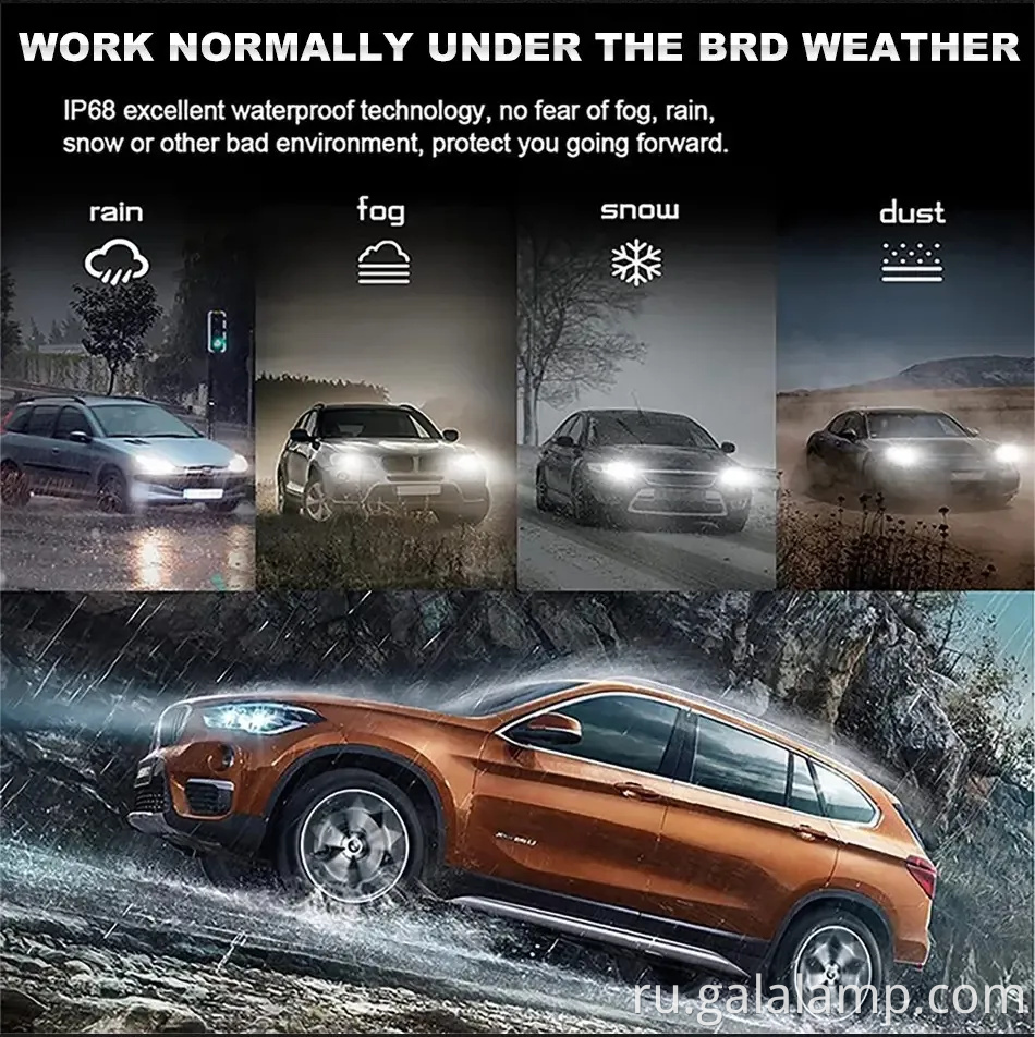 Высокая мощность 140 Вт светодиодная фара с двойными медными трубами